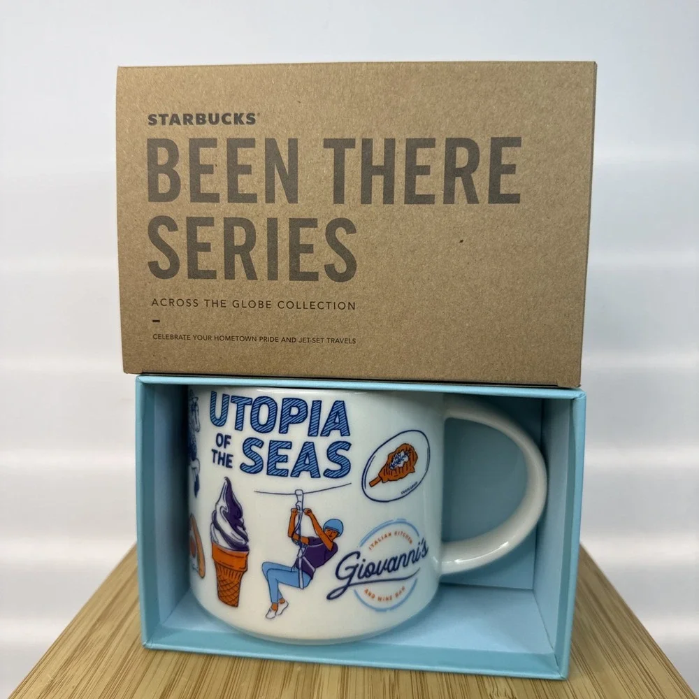 starbucks been there series mug 14oz Utopia Of The Seas NIB